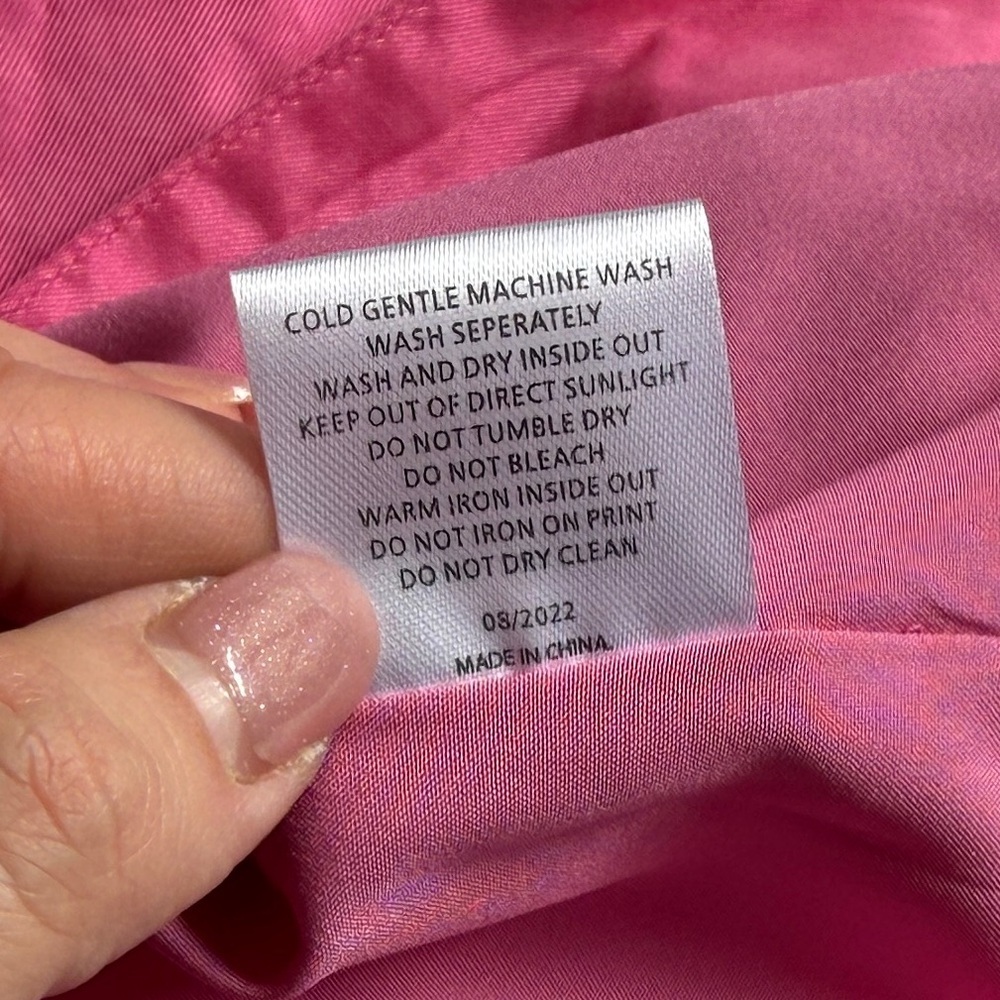 NWT Ena Pelly Lillian Curpo Pink Blazer 4 Preppy Lightweight Soft Summer Workwe - Picture 13 of 14